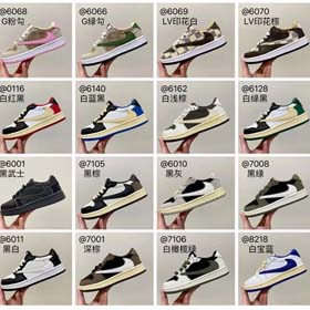 NIKE Nuevo estilo gancho transpirable zapatos deportivos de encaje para niños-2714
