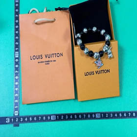 Pulsera estilo plata tailandesa LV  