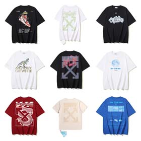 Mangas cortas de moda fuera de servicio - 1063  