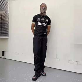 Camiseta de manga corta de punto apeshit - 1064  