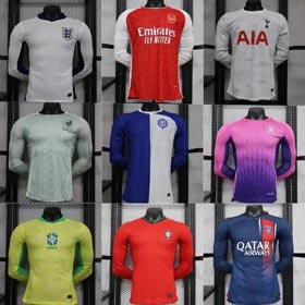 Premier League nuevo jugador de manga larga camiseta de fútbol-1605  