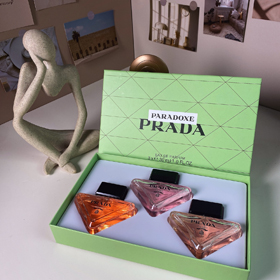 Prada Soy Fragrancia impredecible set-3017 de tres piezas  