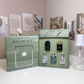 Bvlgari Darjeeling té perfume muestreador conjunto de 5-3378  