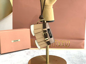 MIUMIU mini falda colgante-3881  