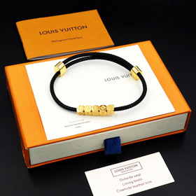 Louis Vuitton LV pulsera de alambre de dados florales-3963  