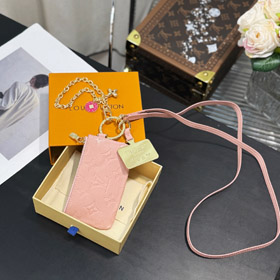 Louis Vuitton LV carta cadena cremallera moneda bolso clave-4072  