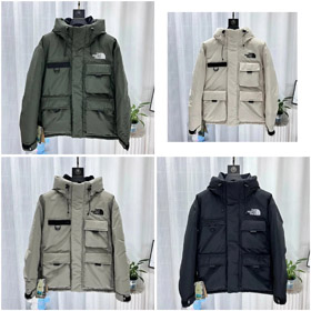 THE NORTH FACE multi-bolsillo a prueba de viento caliente abajo chaqueta-4355  