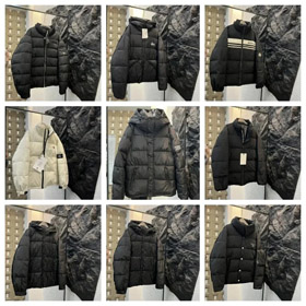 Moncler Christian Dior Nike raya - diseño con capucha cremallera abajo chaqueta -4384  