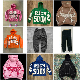 Trikk0 alta calidad moda casual sudadera Set-4433  