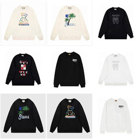 Gucci moda casual cuello redondo sudadera-4460  