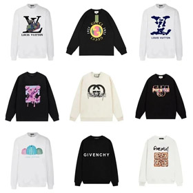 Louis Vuitton LV Balenciaga Gucci todo partido sudadera de moda-4465  