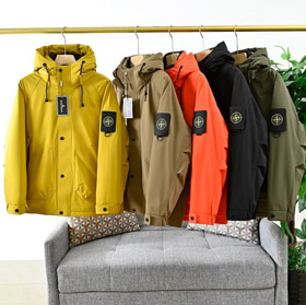 Stone Island's latest functional high-street hooded down jacket-4755  