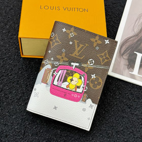 Louis Vuitton LV carta patrón pasaporte titular-3532