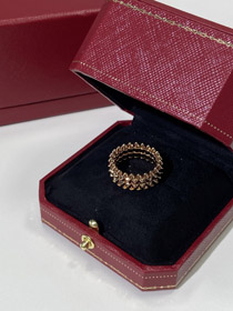 Cartier remache rosa oro anillo-3599
