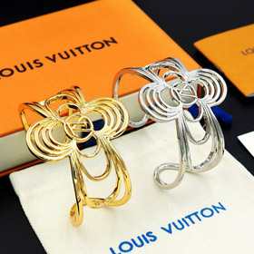 Louis Vuitton LV floral hueco pulsera redonda pulsera-3803  