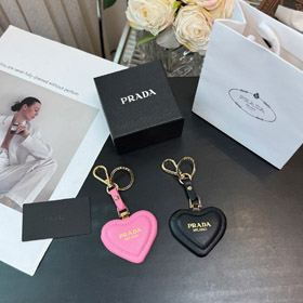 Prada 520 melocotón corazón amor colgante bolso colgante-3826