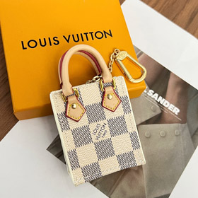 Louis Vuitton LV Mini bolso de música llavero colgante-3941
