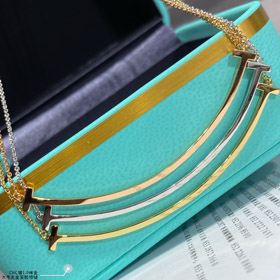 Tiffany sonriente cara collar-3969