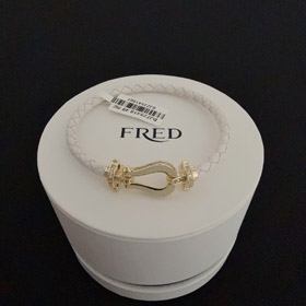 Feiden pulsera de hebilla de herradura de diamante de diamante completo-3977