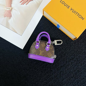 Louis Vuitton LV Mini Shell bolso llavero colgante-3980