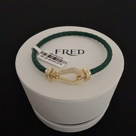 Feiden pulsera de hebilla de herradura de diamante de diamante completo-3981