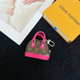 Louis Vuitton LV Mini Shell bolso llavero colgante-3999