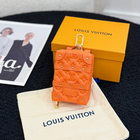 Louis Vuitton LV mini mochila caja bolso llavero colgante-4039